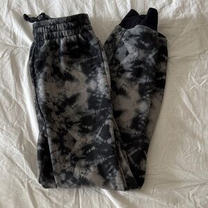 BCG Kids Tie-Dye‎ Sweatpants - Black and Gray